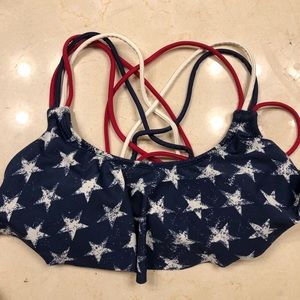 Women’s bikini top perfect for 4th of July